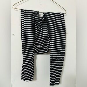 Sweetlegs - stripped leggings - 1-2X